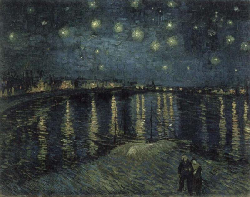 Starry Night over the Rhone, Vincent Van Gogh